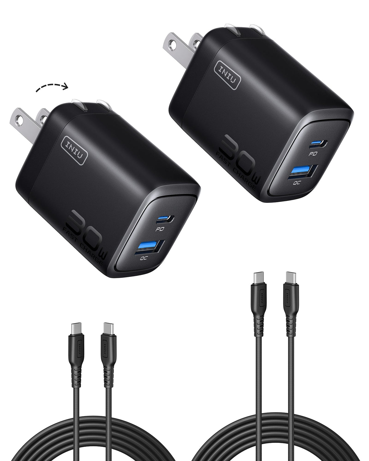 INIU Cougar A12 30W Charger