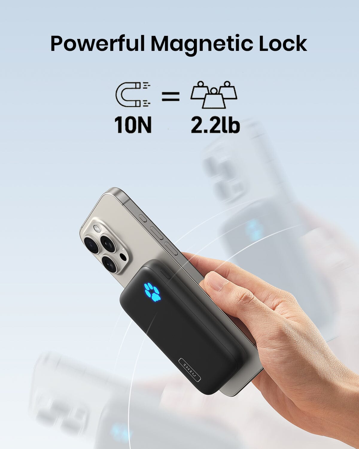 INIU B43 MagSafe 10000mAh Compact Power Bank