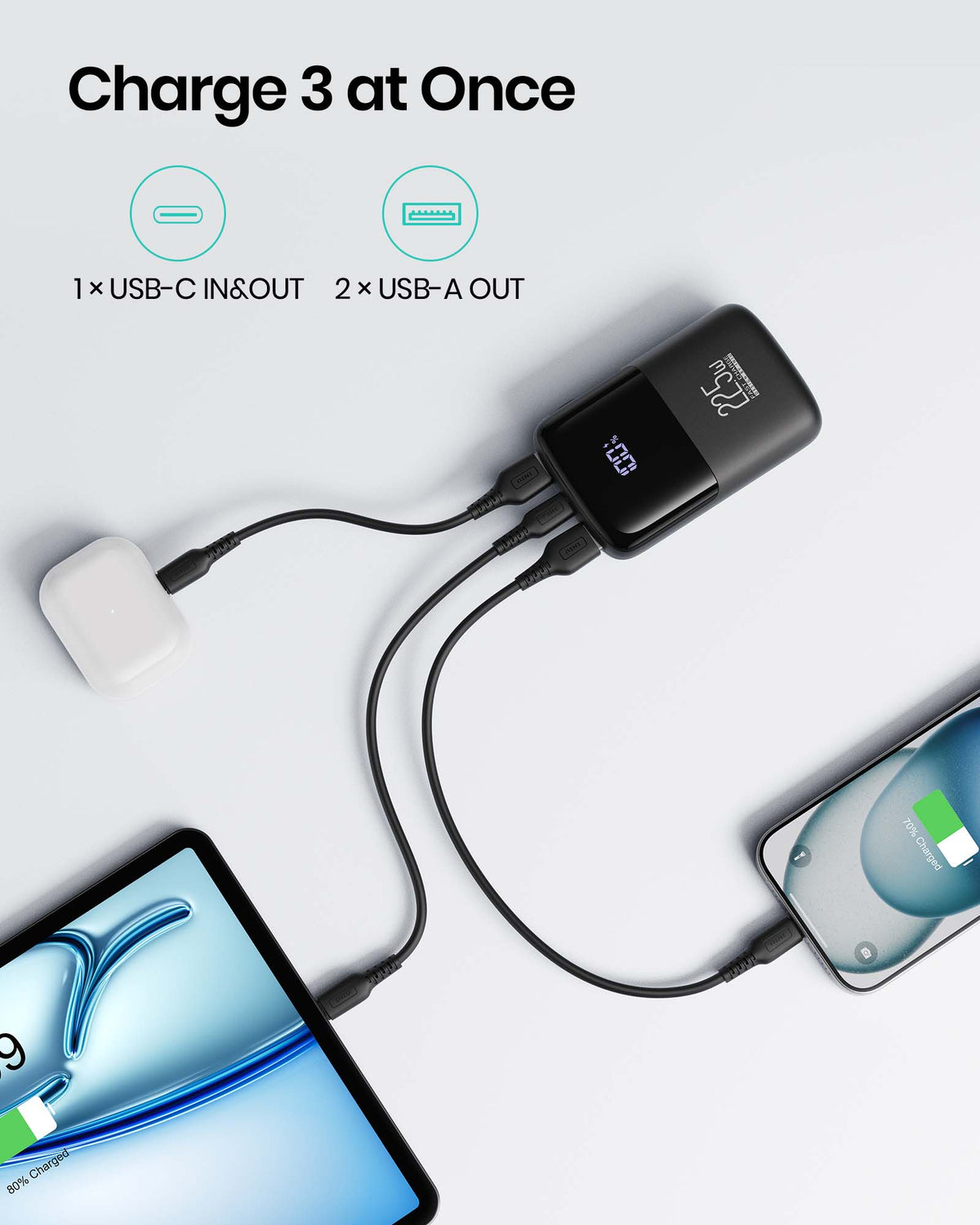 INIU Carry Slim Power Bank 10000mAh 22.5W