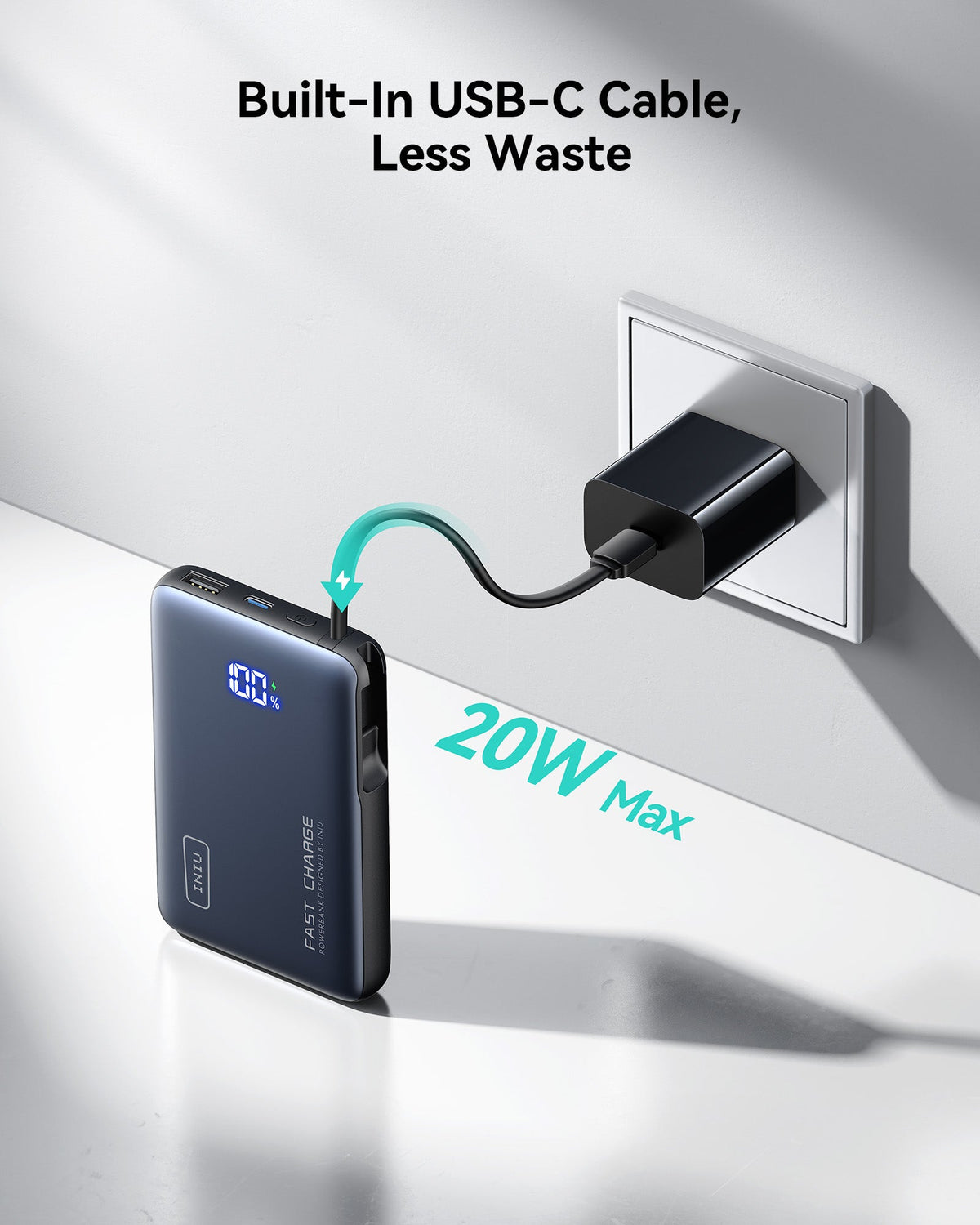 INIU Carry Power Bank 10000mAh 20W