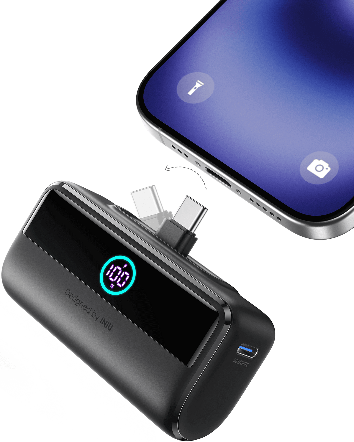 INIU Carry Power Bank 5000mAh 22.5W