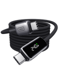 INIU Leopard CD21 Digital Display USB-C to USB-C Cable 240W, 6.6ft / 2m