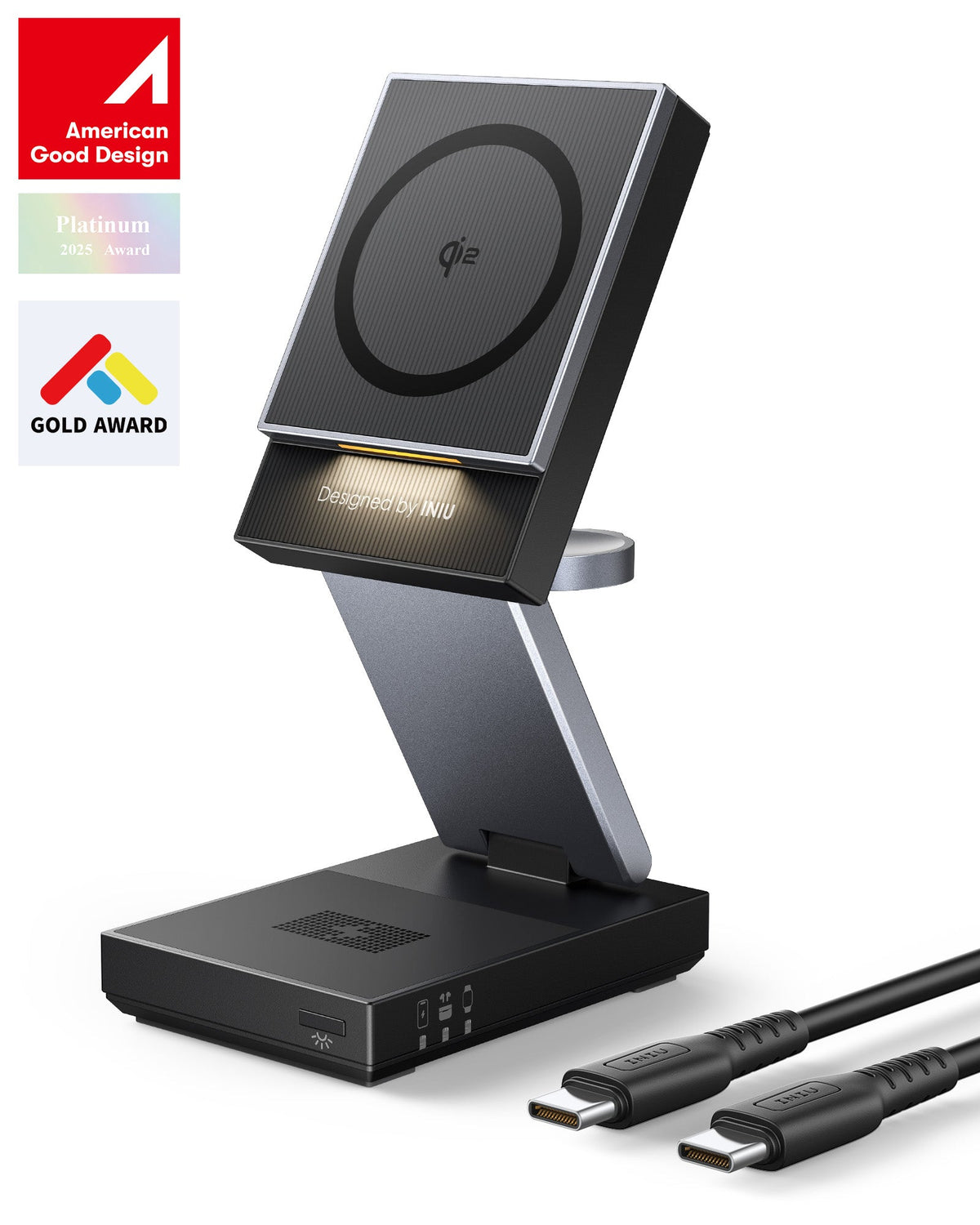 INIU WM311 Qi2 15W Magnetic Wireless Charging Stand
