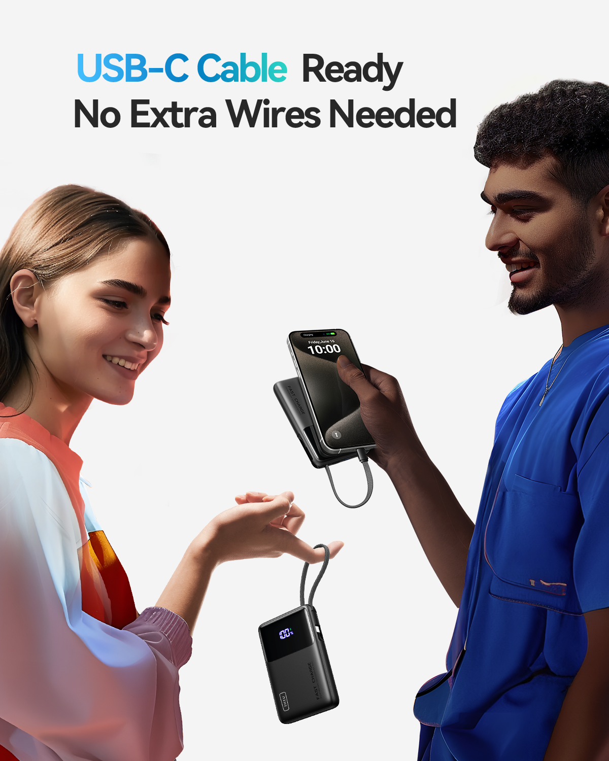INIU Carry Power Bank 10000mAh 45W