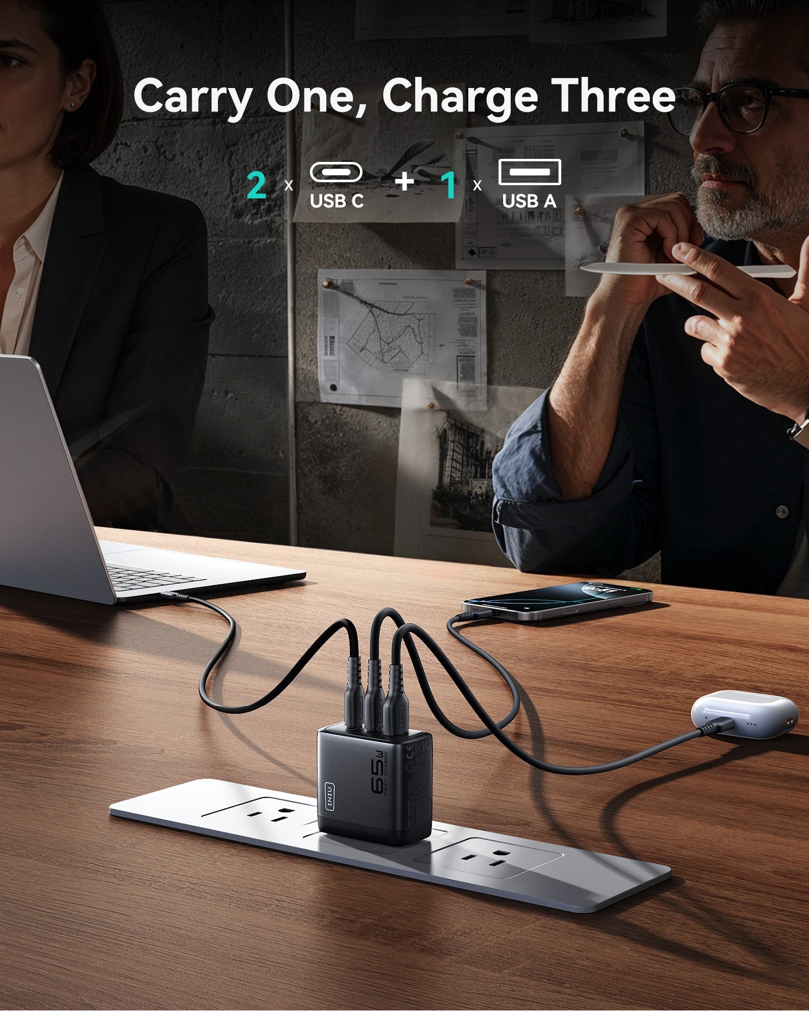 INIU Cougar A21 65W GaN Charger