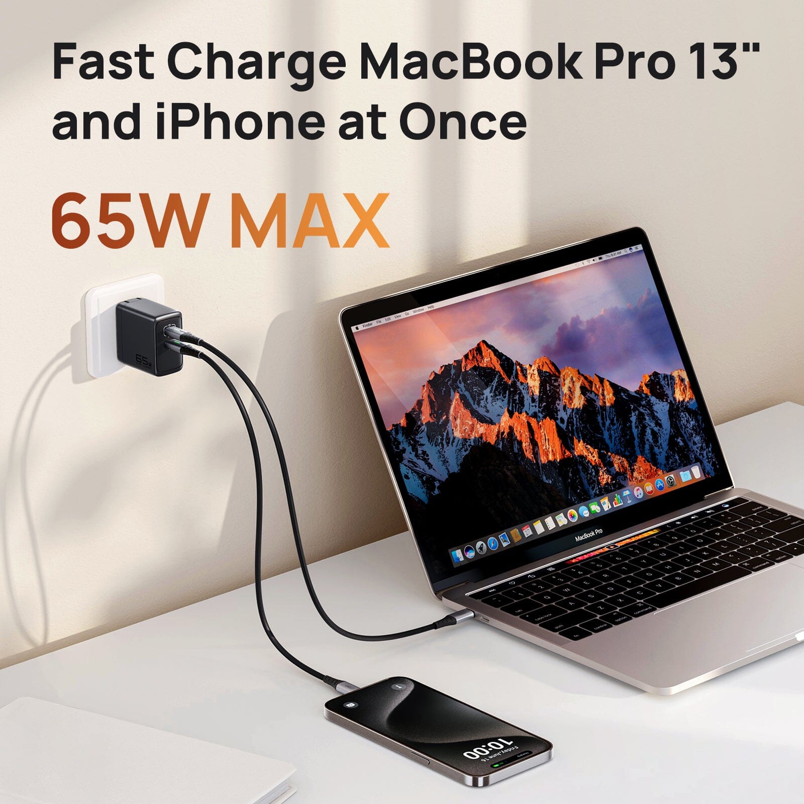 INIU Cougar 624 65W GaN Charger