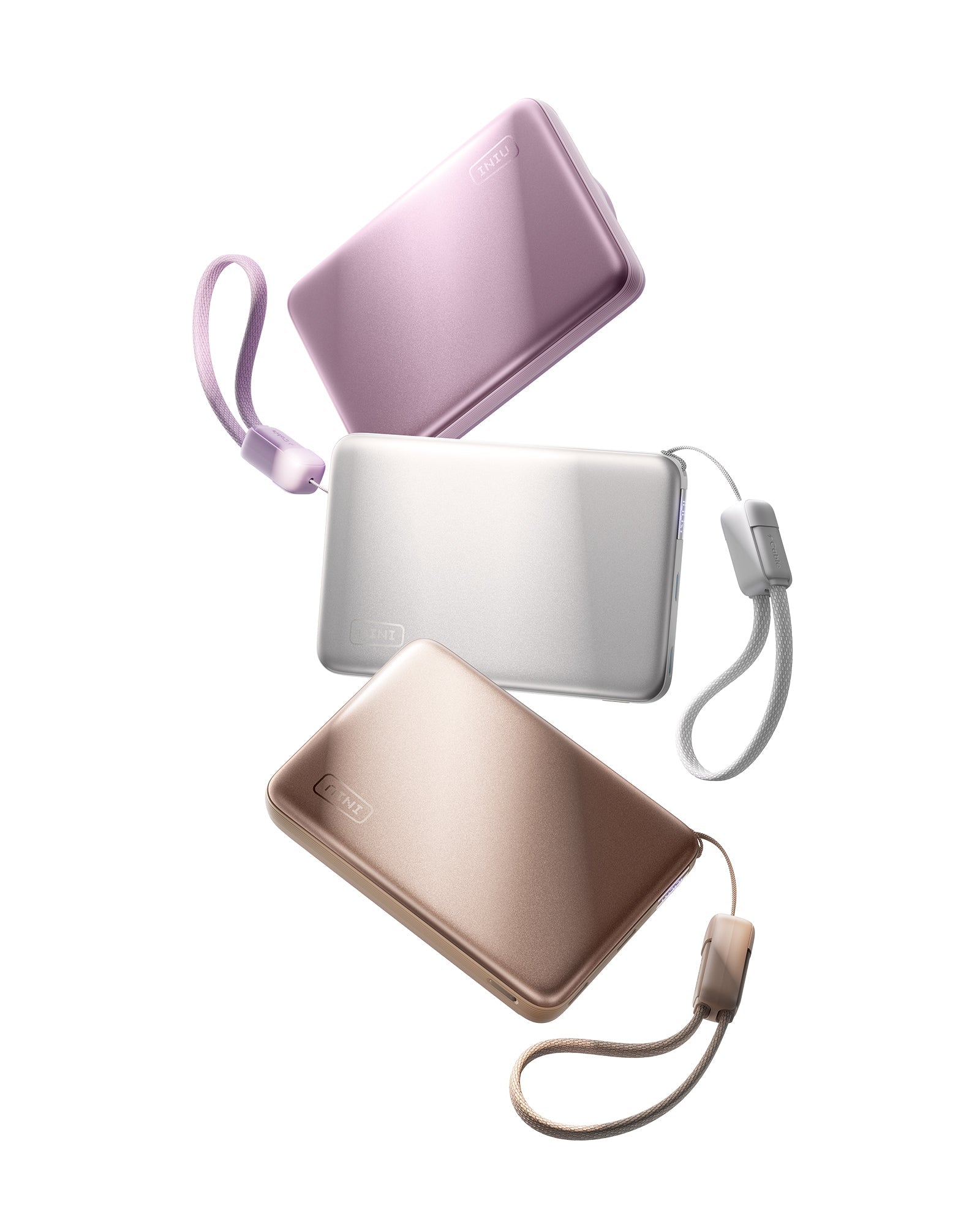 INIU SnapGo Air Magnetic Power Bank 10000mAh 25W, Qi2.2 MagSafe