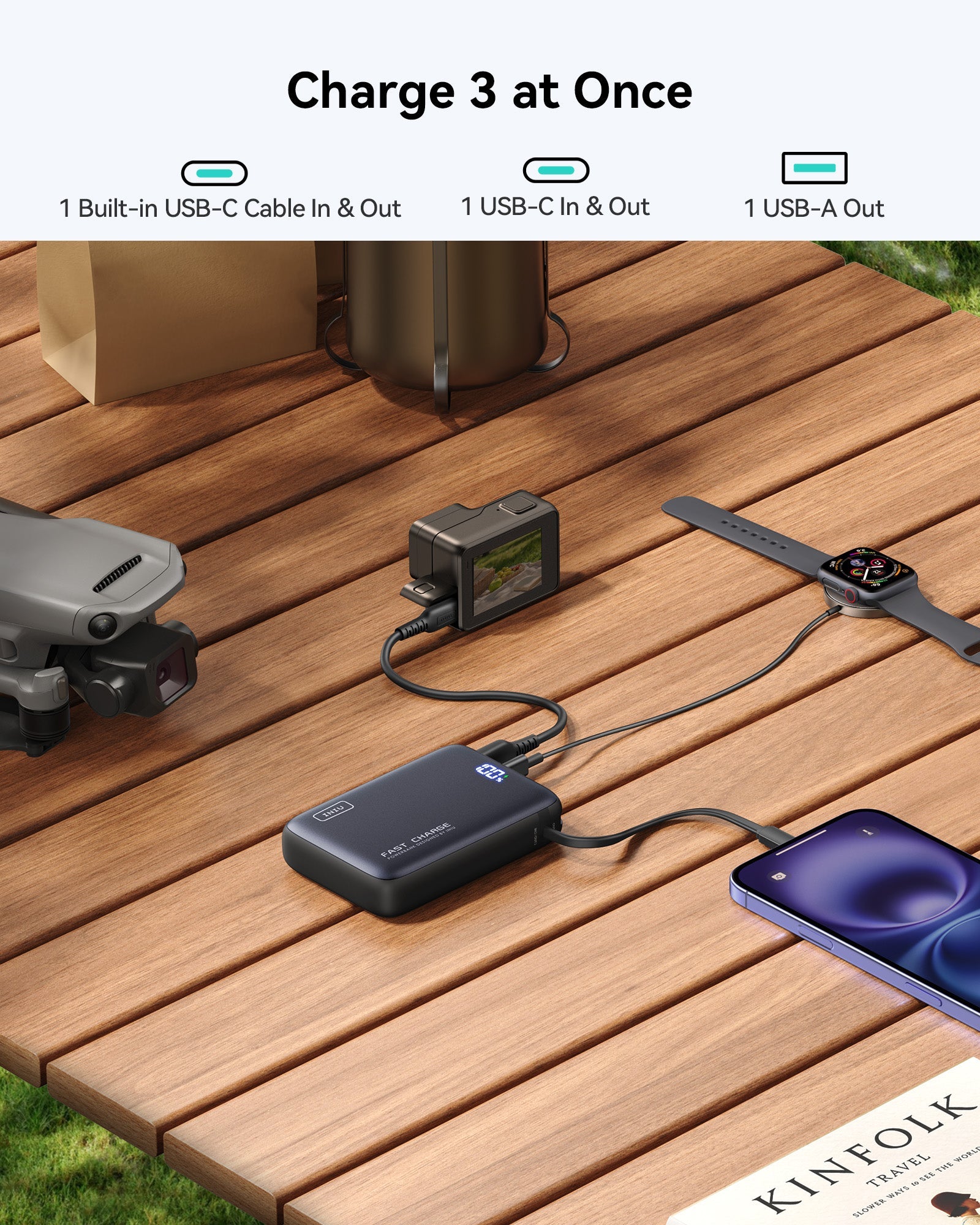 INIU Carry Power Bank 20000mAh 20W