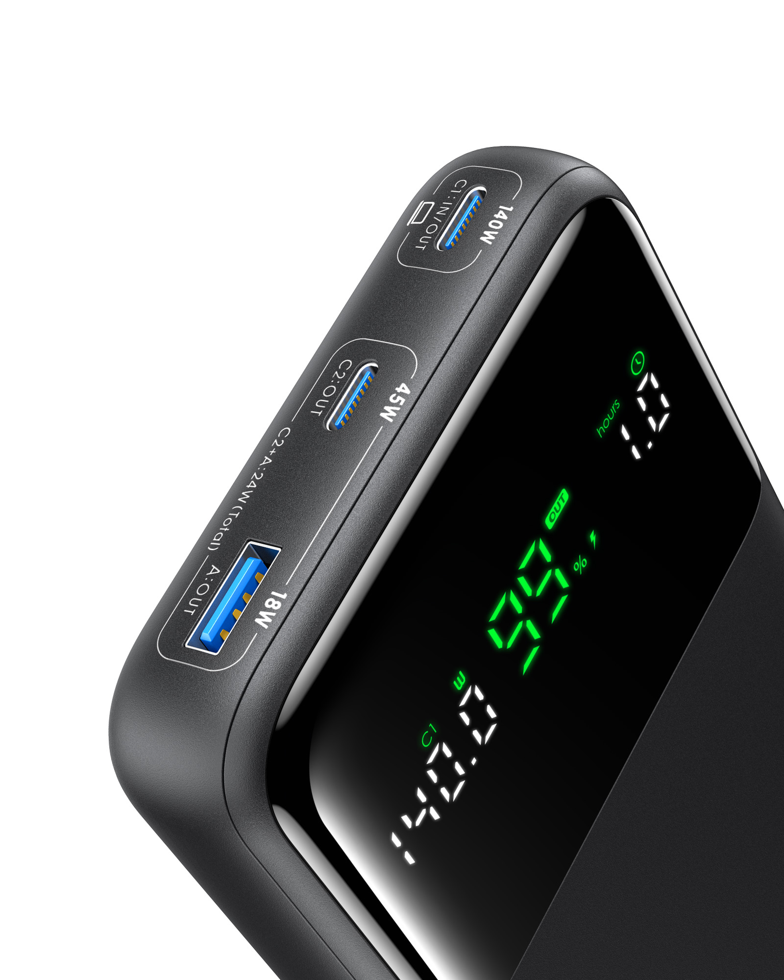 INIU Cougar Laptop Power Bank 25000mAh 140W, Fast Charging