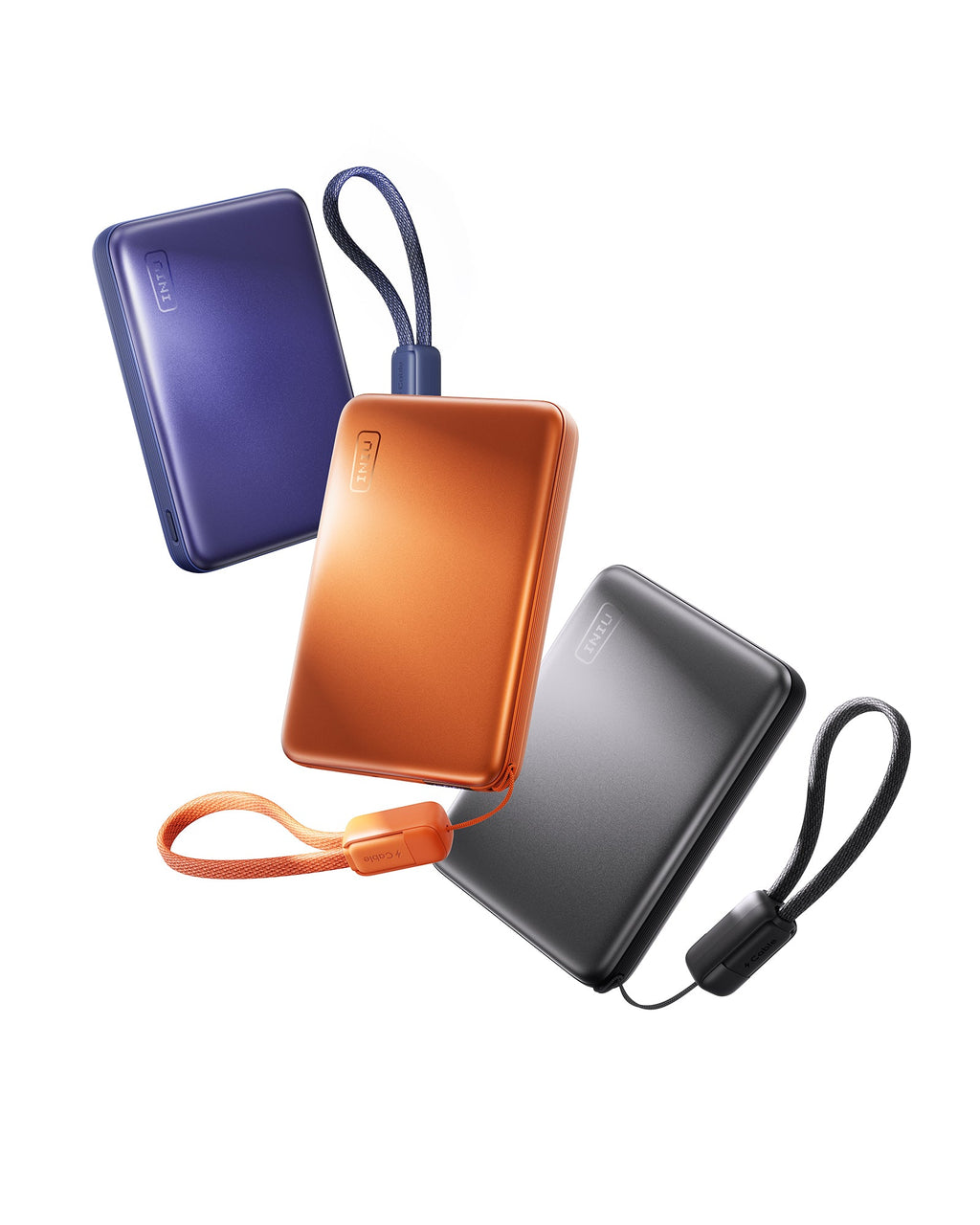 INIU SnapGo Air Magnetic Power Bank 10000mAh 25W, Qi2.2 MagSafe