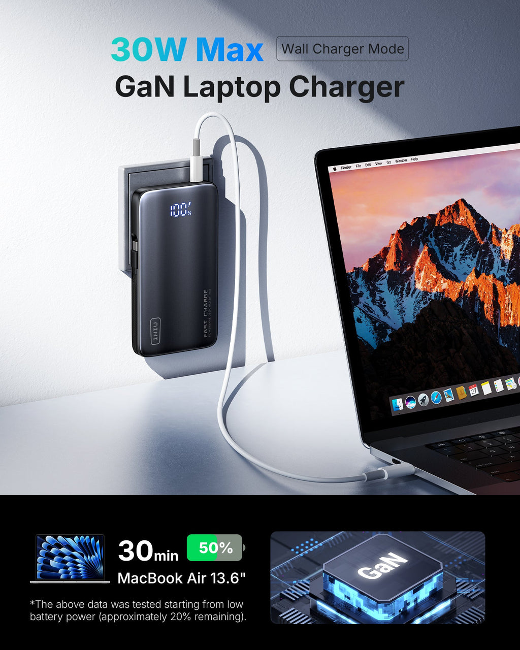 INIU Multi Power Bank 10000mAh 45W