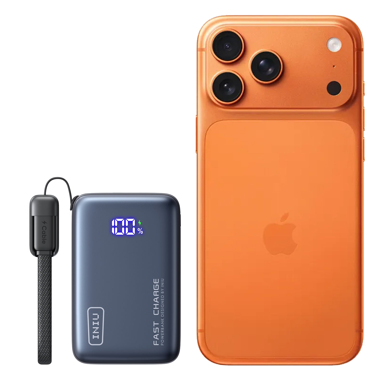 INIU Portable Charger, Palm-Size 10000mAh PD 45W Power Bank