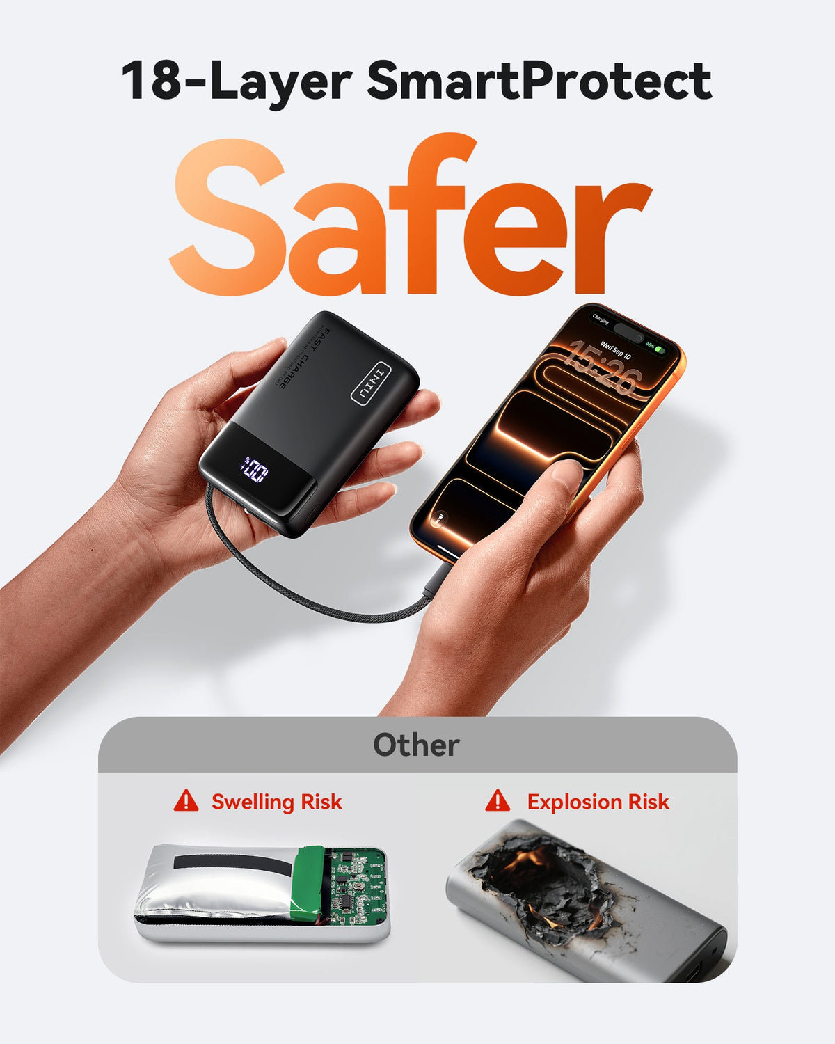 INIU Carry Power Bank 20000mAh 45W