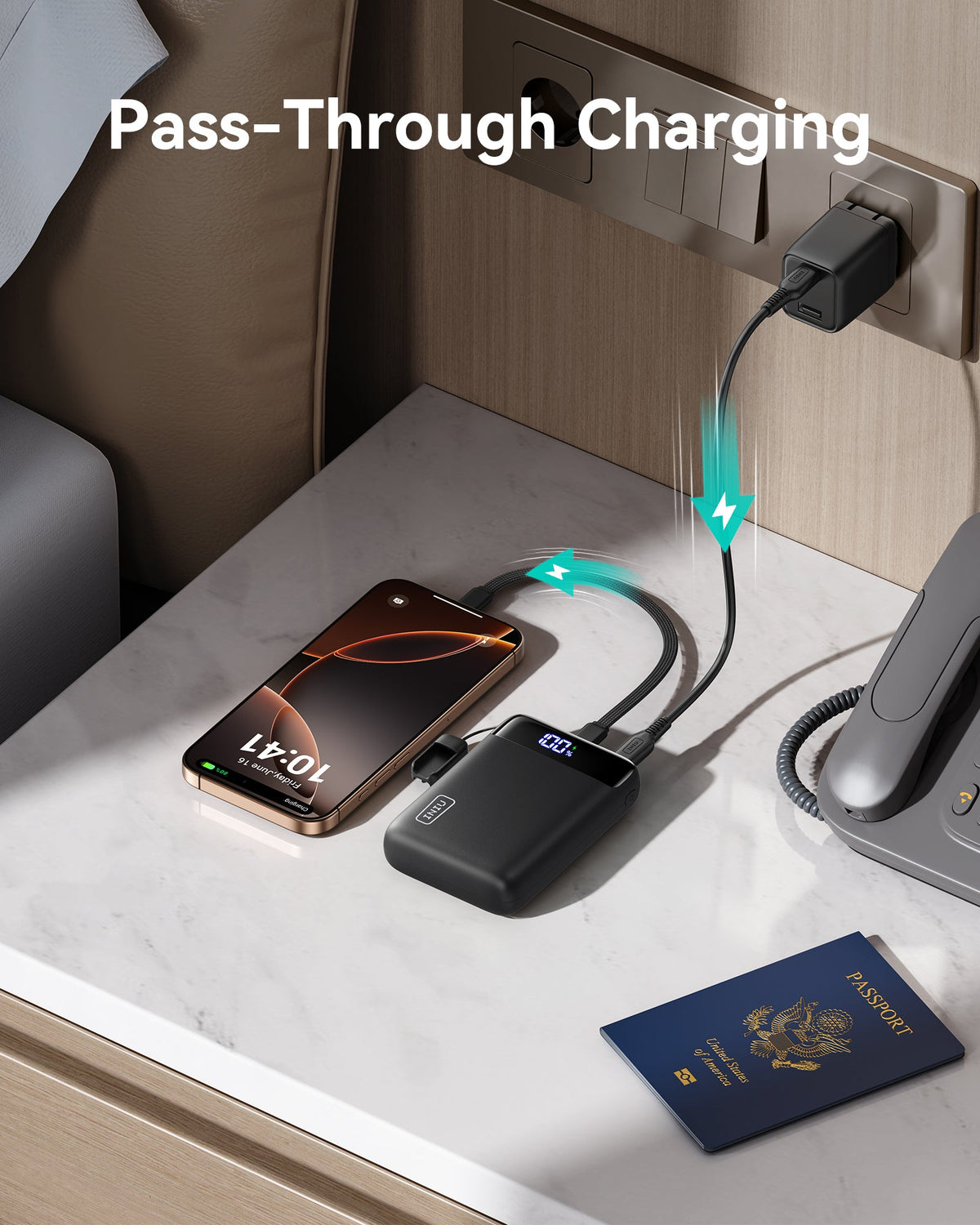 INIU Carry Smallest Power Bank 20000mAh 22.5W