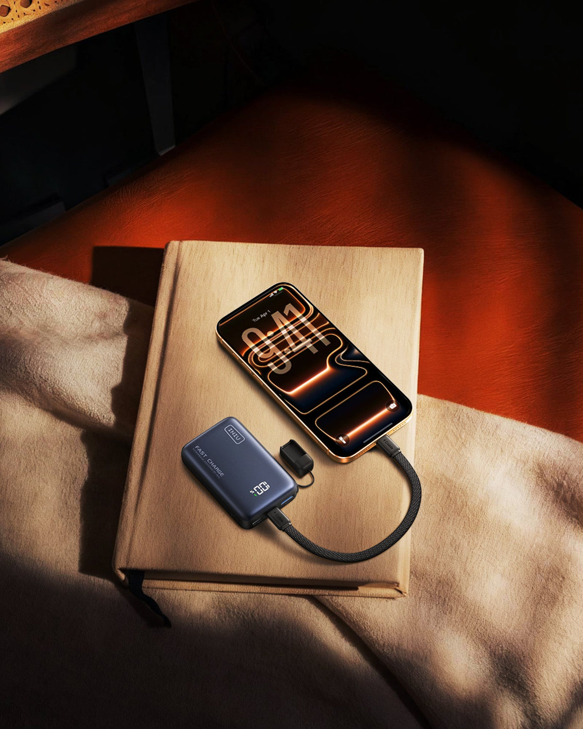INIU Portable Charger, Palm-Size 10000mAh PD 45W Power Bank