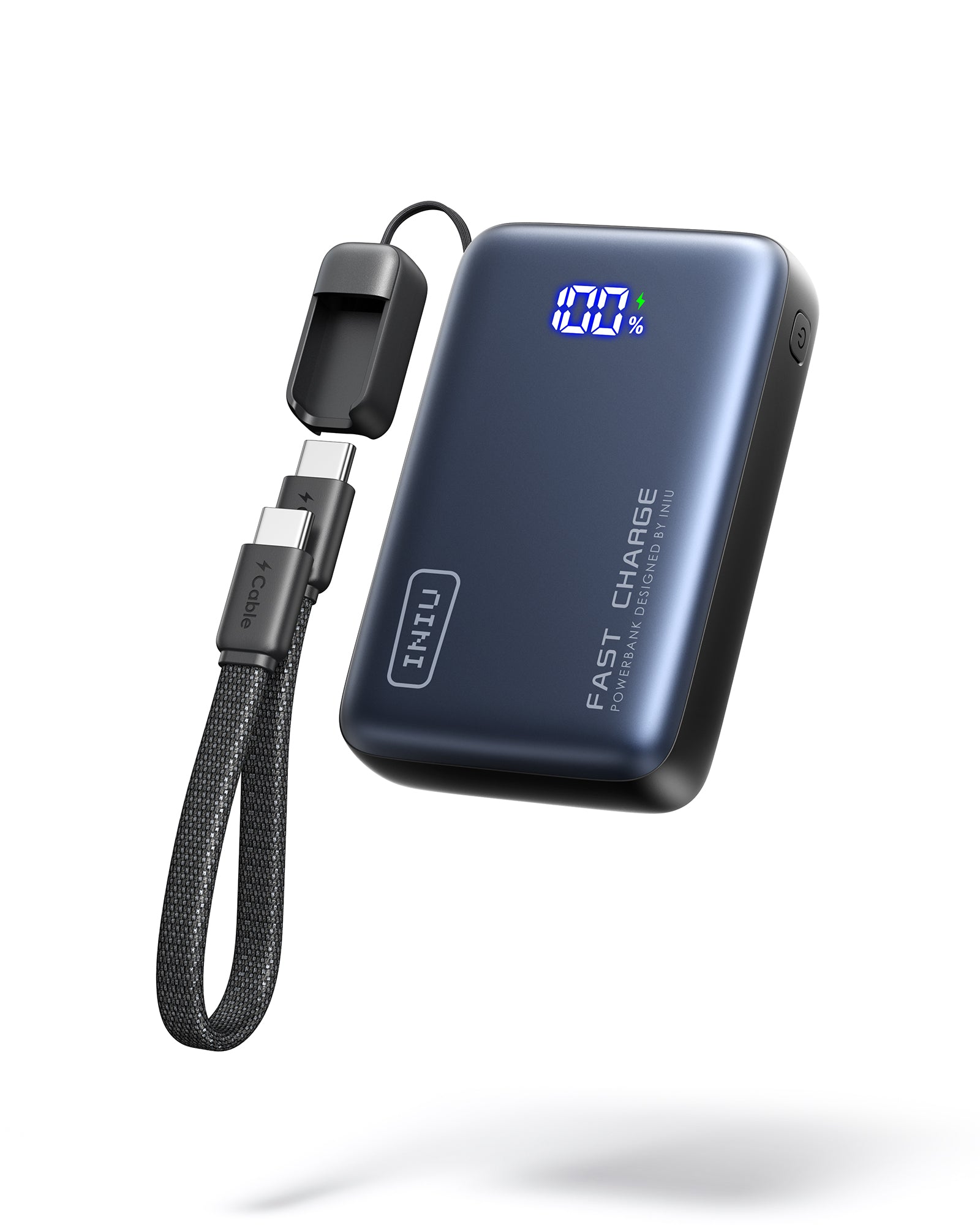INIU Portable Charger, Palm-Size 10000mAh PD 45W Power Bank