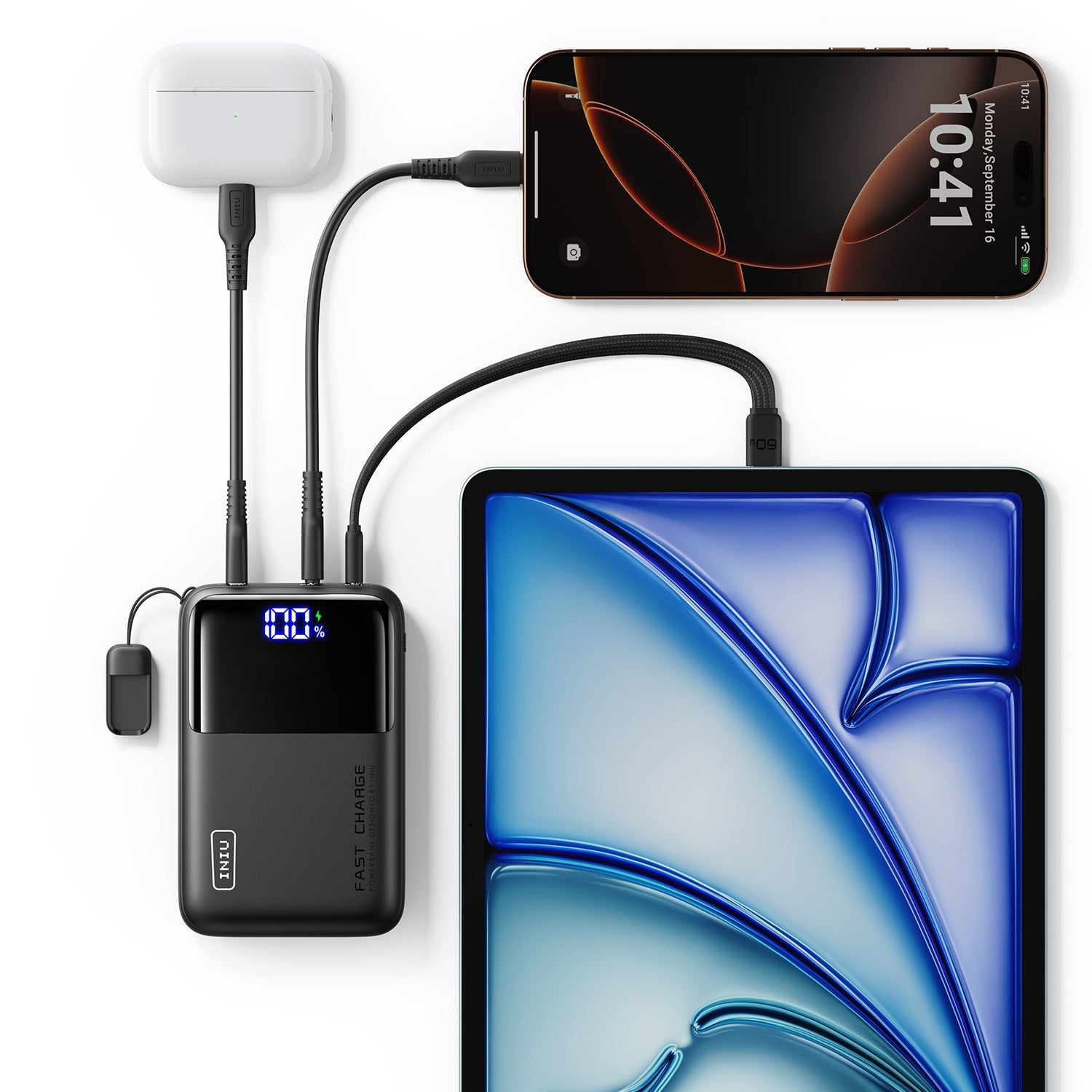 INIU Cougar P63 Laptop Power Bank Smallest 25000mAh 100W