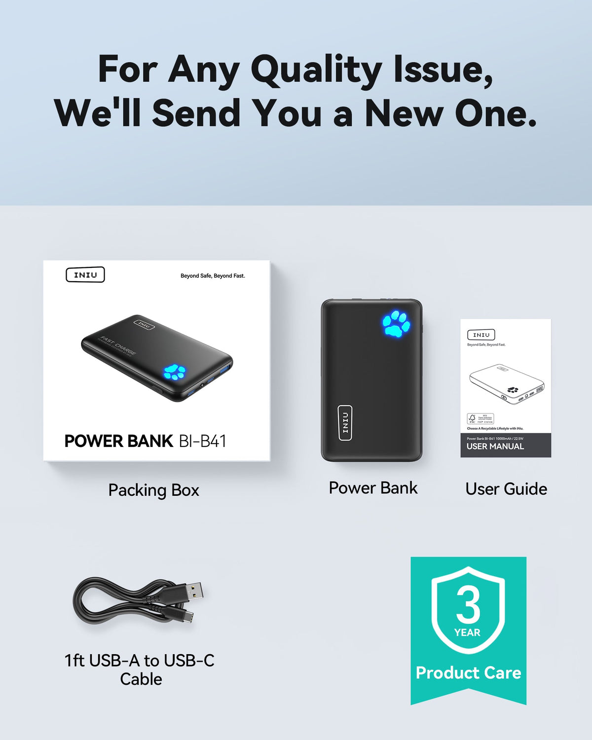INIU P41-E1 Power Bank