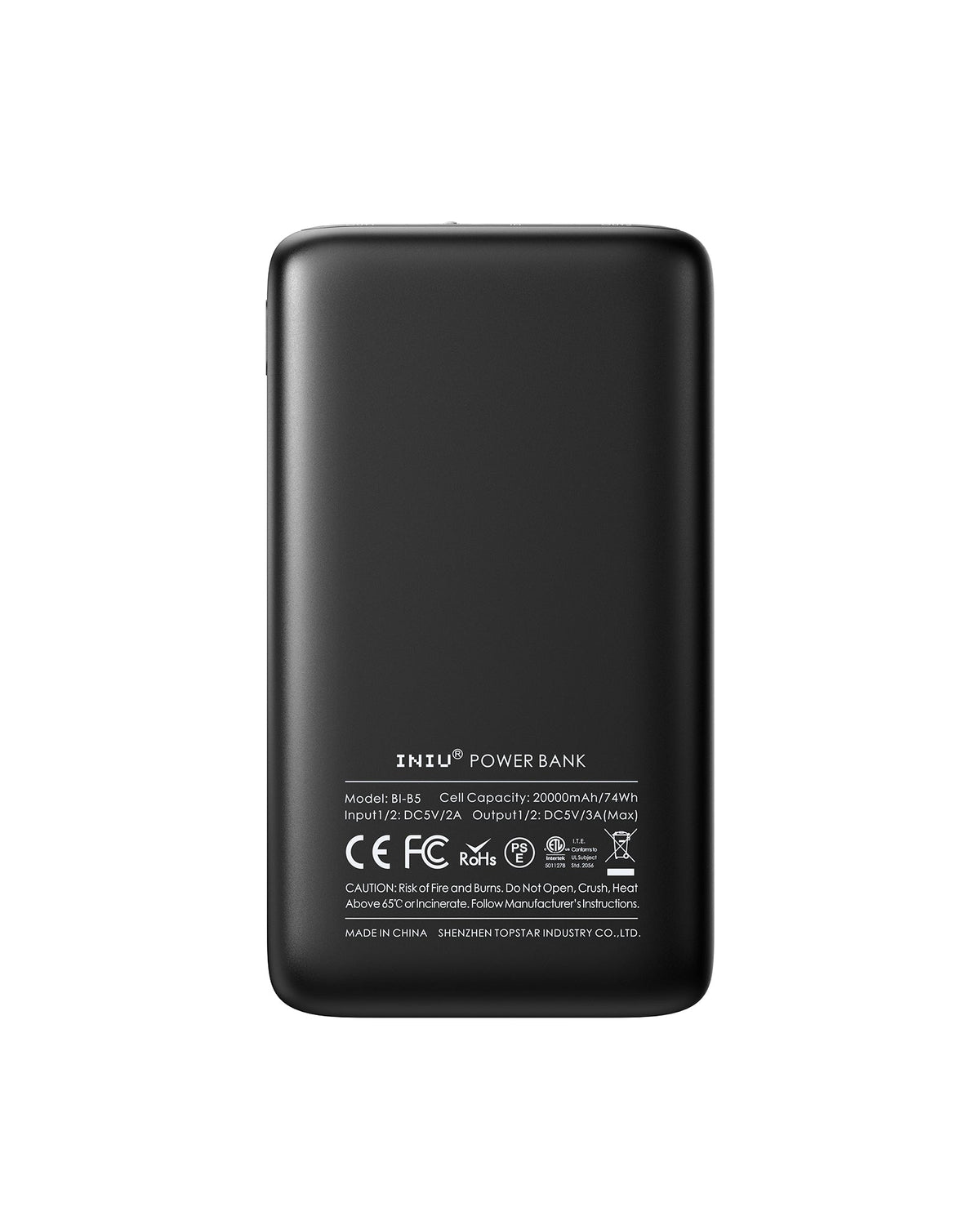 INIU Carry Power Bank 20000mAh 22.5W