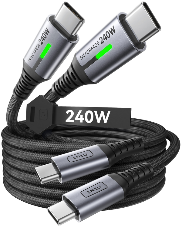 INIU Cougar D7CC USB-C to USB-C Cable 240W