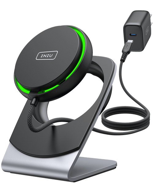 INIU WI213 Magsafe Charger, 15W Fast Charging with Cooling Fan