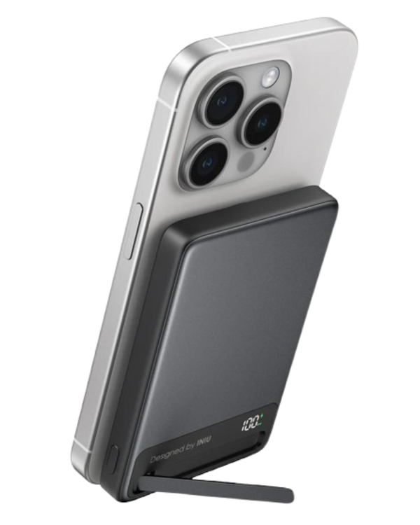 INIU Qi2 Magnetic Power Bank, Market's Slimmest 10000mAh Portable Charger