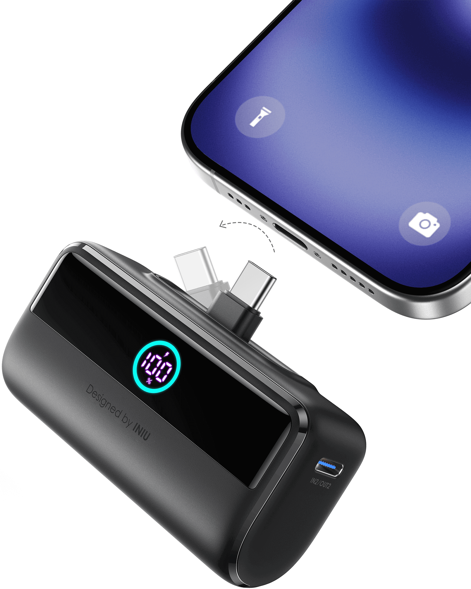 INIU Carry Power Bank 5000mAh 22.5W