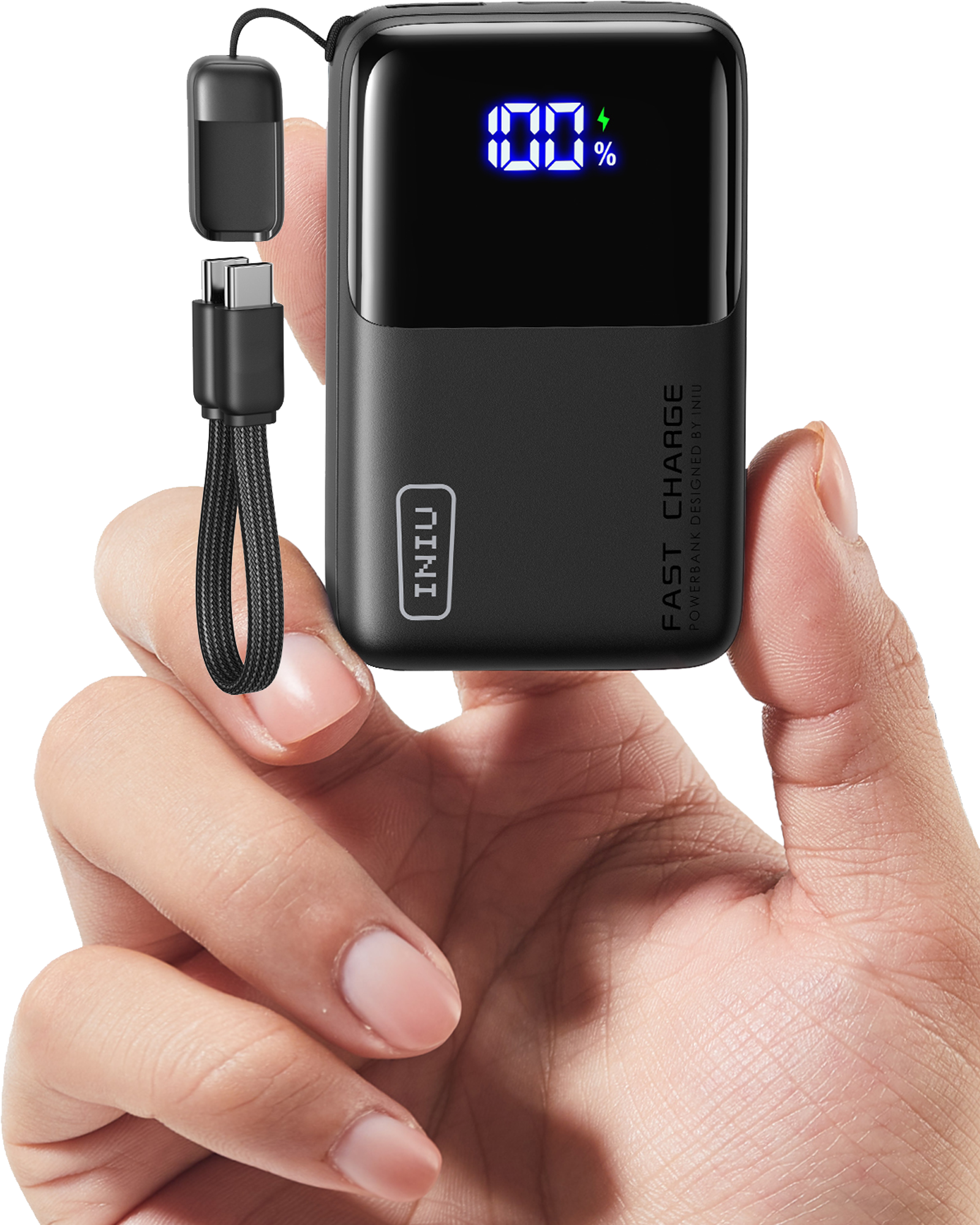 INIU Pocket Rocket Mini Power Bank 10000mAh 45W