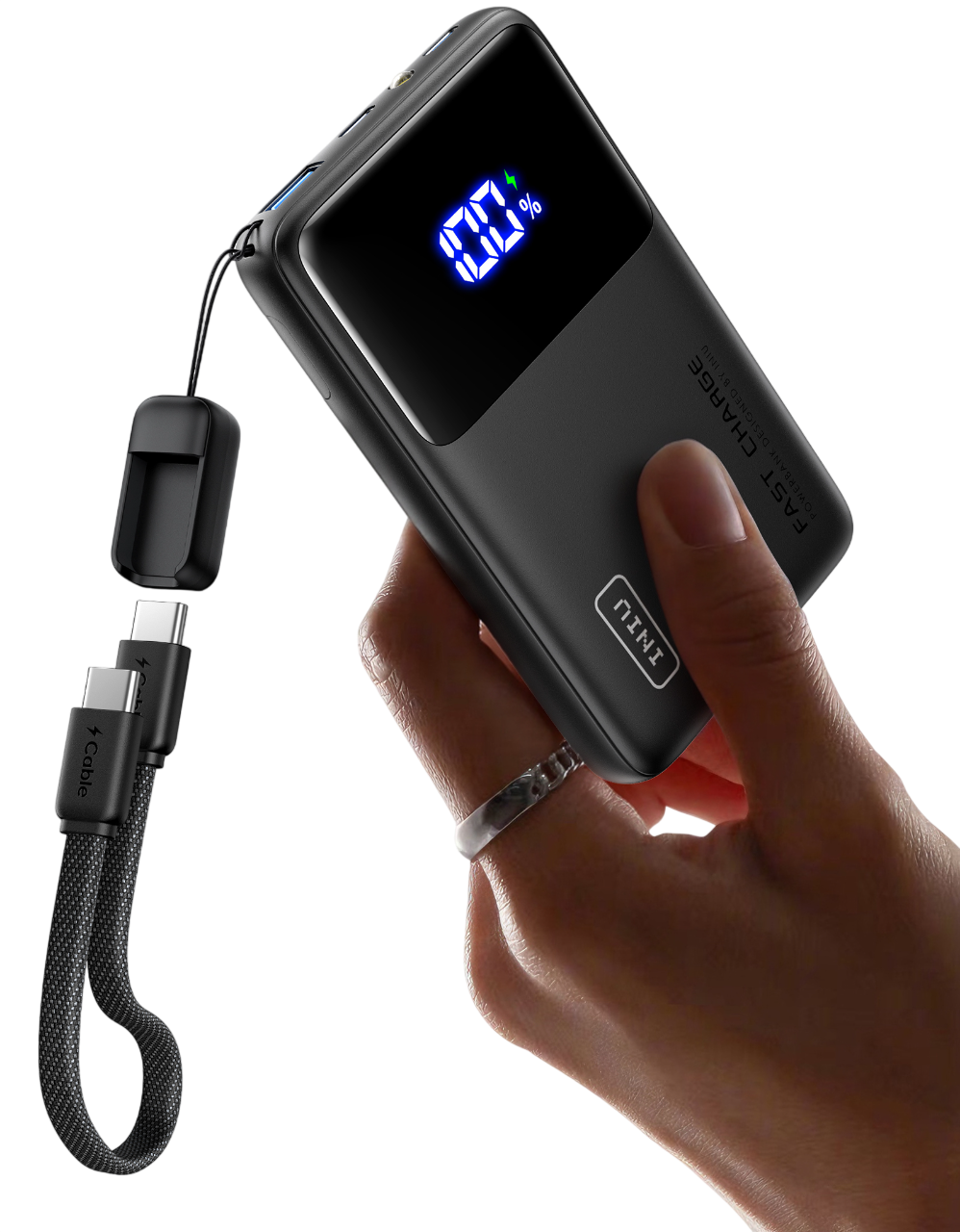 INIU Carry Power Bank Slim 10000mAh 45W