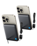 INIU SnapGo P73 Wireless Charger Qi2 15W 10000mAh (2-Pack)