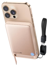 INIU SnapGo Magnetic Power Bank 10000mAh 15W, Qi2 MagSafe