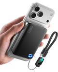INIU SnapGo Compact Magnetic Power Bank 10000mAh 25W, Qi2.2 MagSafe
