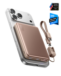 INIU SnapGo Air Magnetic Power Bank 10000mAh 25W, Qi2.2 MagSafe