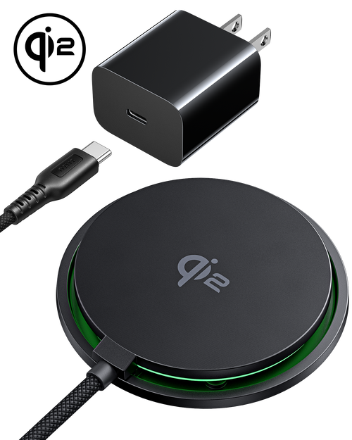 INIU SnapGo W11 Qi2 15W Magnetic LED Wireless Charger