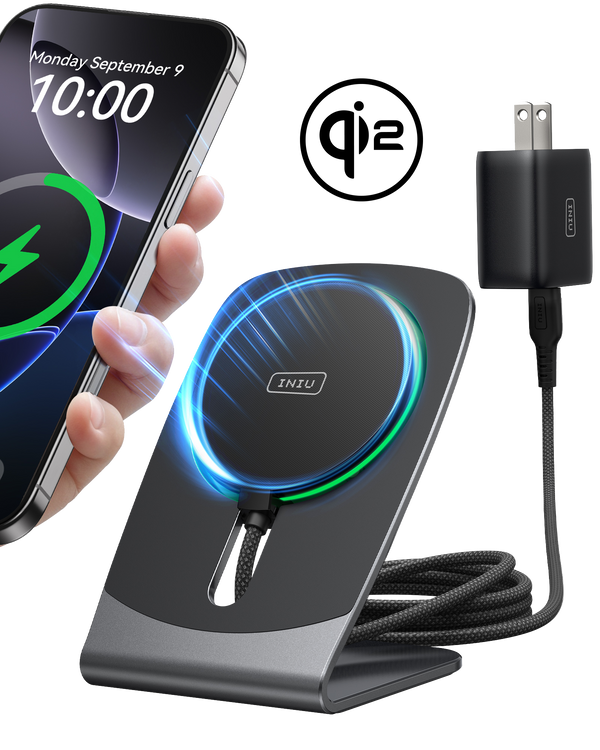 INIU SnapGo W21 Qi2 15W Magnetic Wireless Charger