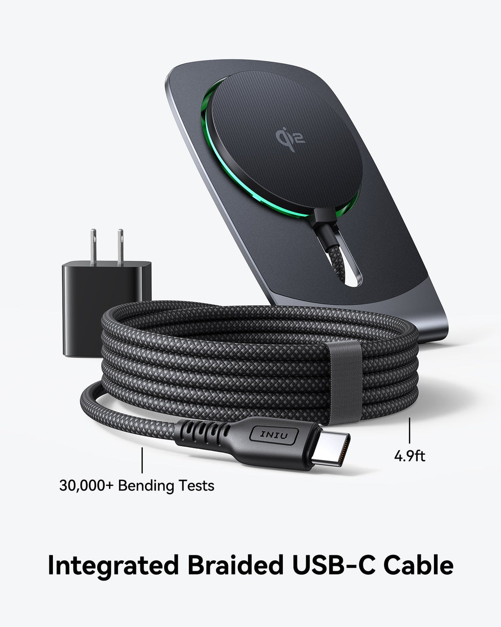 INIU SnapGo W21 Qi2 15W Magnetic Wireless Charger
