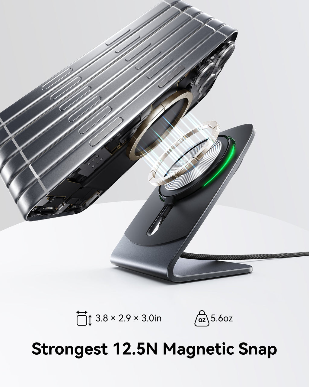 INIU SnapGo W21 Qi2 15W Magnetic Wireless Charger
